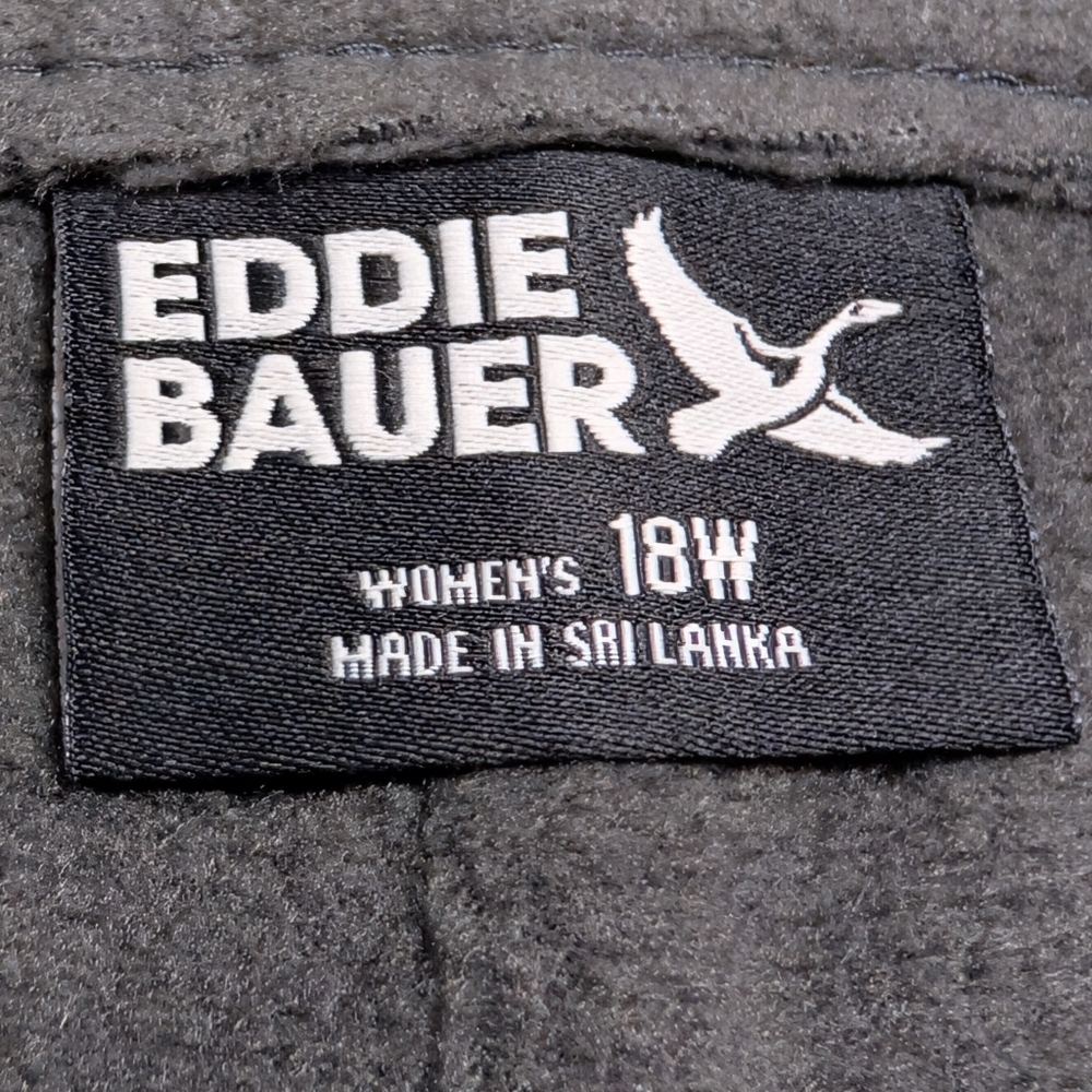 ♥️NWT♥️ Eddie Bauer Flexion 2.0 Fleece Lined Pants, Size 18W - Picture 6 of 8
